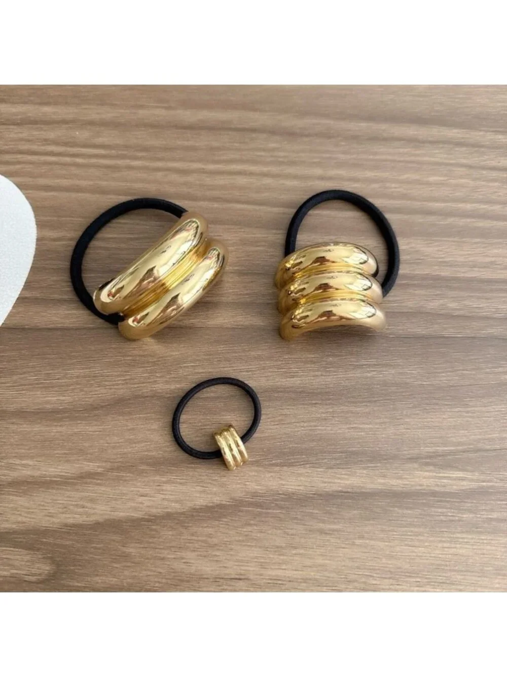 Elegant Gold Hair Cuffs Q87